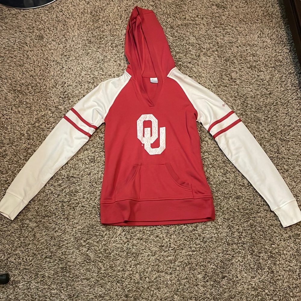 Columbia OU Long sleeve with hoodie